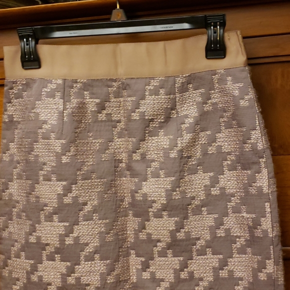 LOFT ANN TAYLOR PETITE TWO-TONED SKIRT SZ 2P - Picture 4 of 8